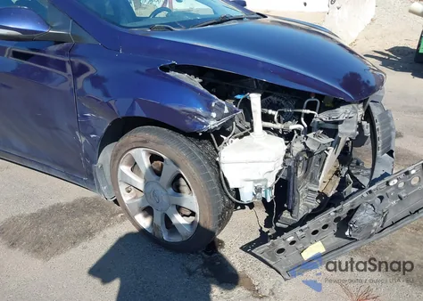 2013 Hyundai Elantra Limited z USA, uszkodzony, nr VIN 5NPDH4AE5DH258907